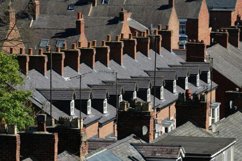 House rooftops